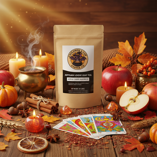 Apple Cider Rooibos Tea - Autumn Witchy Vibes with Kraft Bag