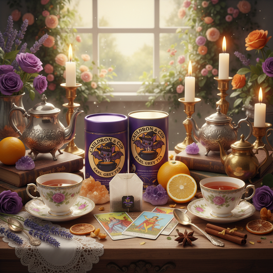Earl Grey Tea - British Aristocratic Witchy Vibes with Logo
