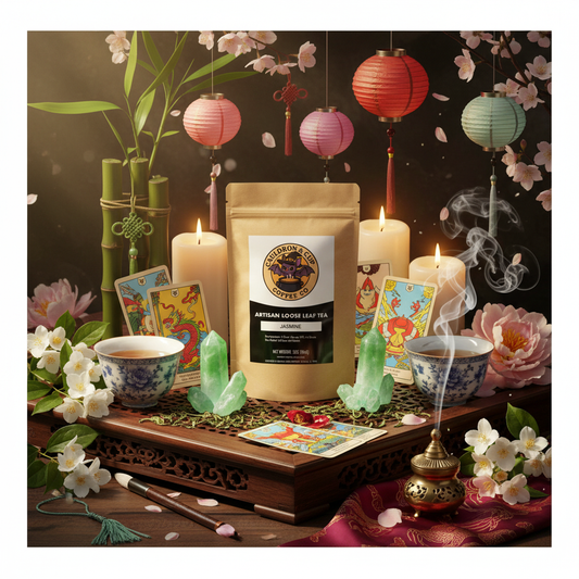 Jasmine Green Tea - Chinese Witchy Vibes with Kraft Bag
