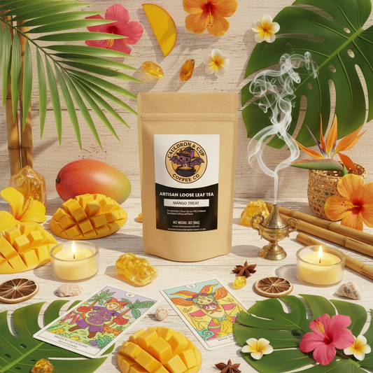 Mango Treat Tea - Tropical Witchy Vibes with Kraft Bag