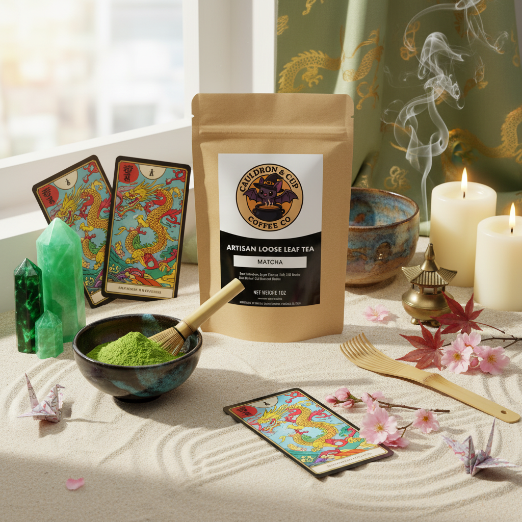Matcha - Japanese Ceremonial Witchy Vibes with Kraft Bag