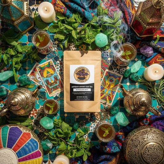Moroccan Mint Tea - Moroccan Witchy Vibes with Kraft Bag