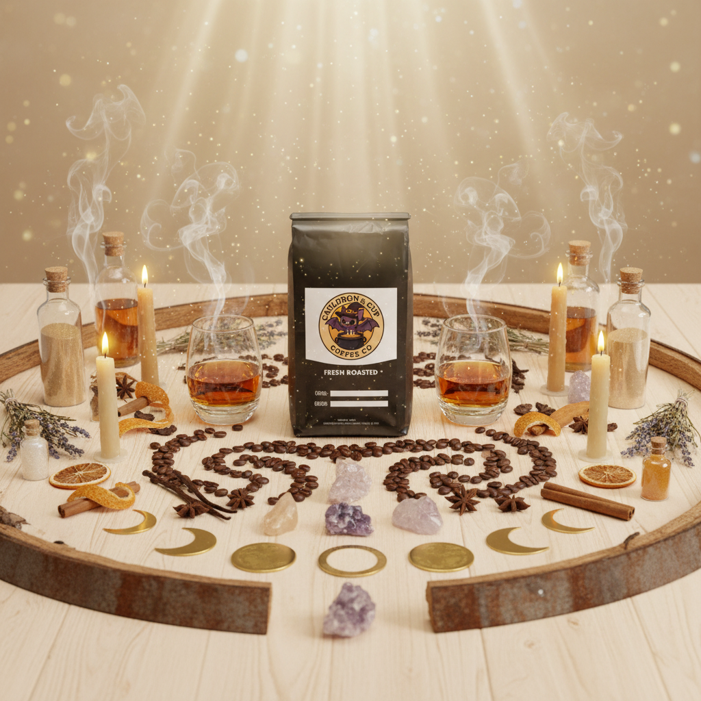 Whiskey Barrel Aged Coffee - Witchy Barrel-Aging Ritual