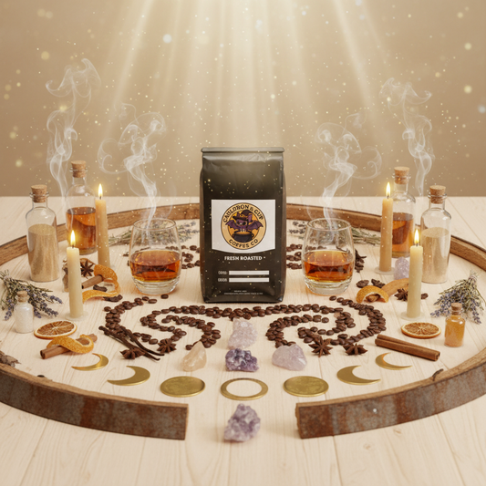 Whiskey Barrel Aged Coffee - Witchy Barrel-Aging Ritual